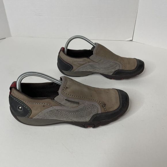 Merrell Womens 9.5 Mimosa Moc Boulder Slip on Loafer Comfort Shoes Brown J55834 - Picture 2 of 10